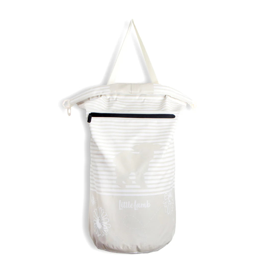Little Lamb - Nappy Pail - hängender Wäschesack - 60x44 cm