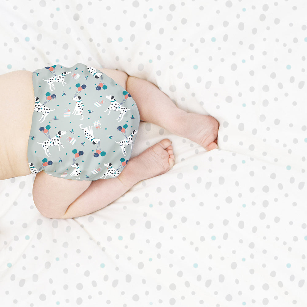 Bambino Mio - MioSoft Überhosen (MioDuo) - doppelte Beinbündchen - Puppy Party