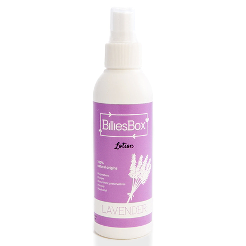 BilliesBox - natürliche Pflege Lotion 150 ml - Lavendel oder Kamille - künstliche Konservierungsmittel