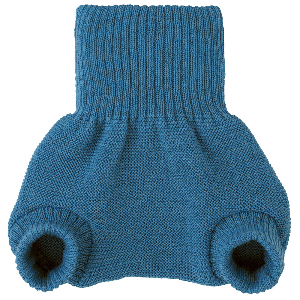 Disana - Wollüberhose (doppelt gestrickt) - Taubenblau. Disana Wollüberhosen sind ein echtes Qualitätsprodukt. Made in Germany.