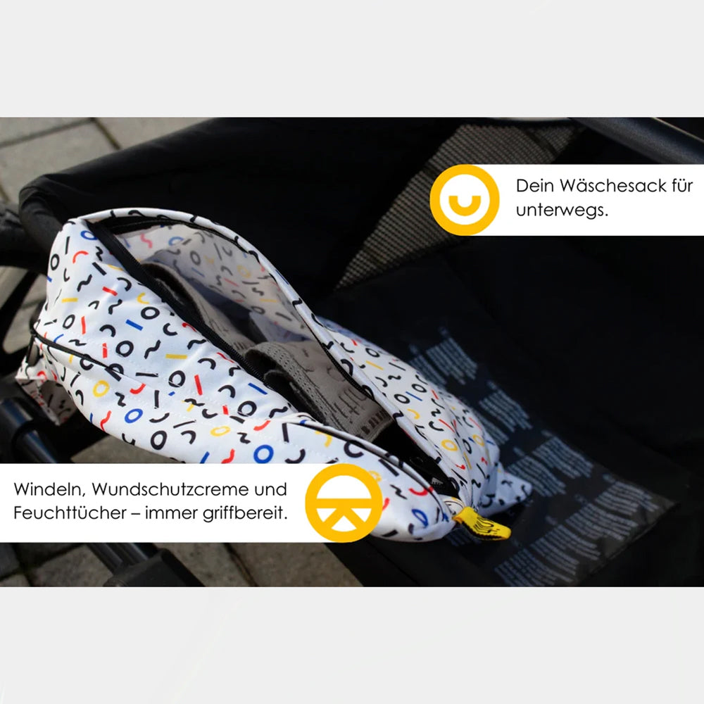 Kniti - Wetbag | Windelbeutel für unterwegs mit Trocken- und Nassfach