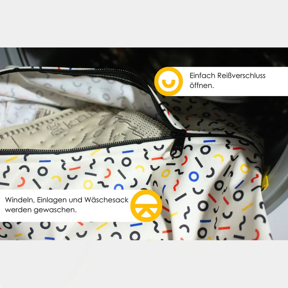 Kniti - Wetbag | Wäschesack | Pail Liner | Wäschebeutel für Zuhause
