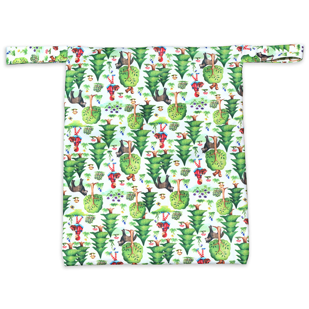 Little Clouds - doppelte Nasstasche mit Trockenfach (Wet & Drybag) - Gr. M (40x33 cm)