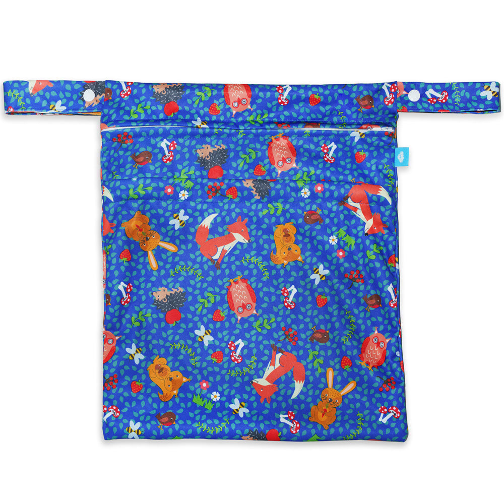 Little Clouds - doppelte Nasstasche mit Trockenfach (Wet & Drybag) - Gr. M (40x33 cm)