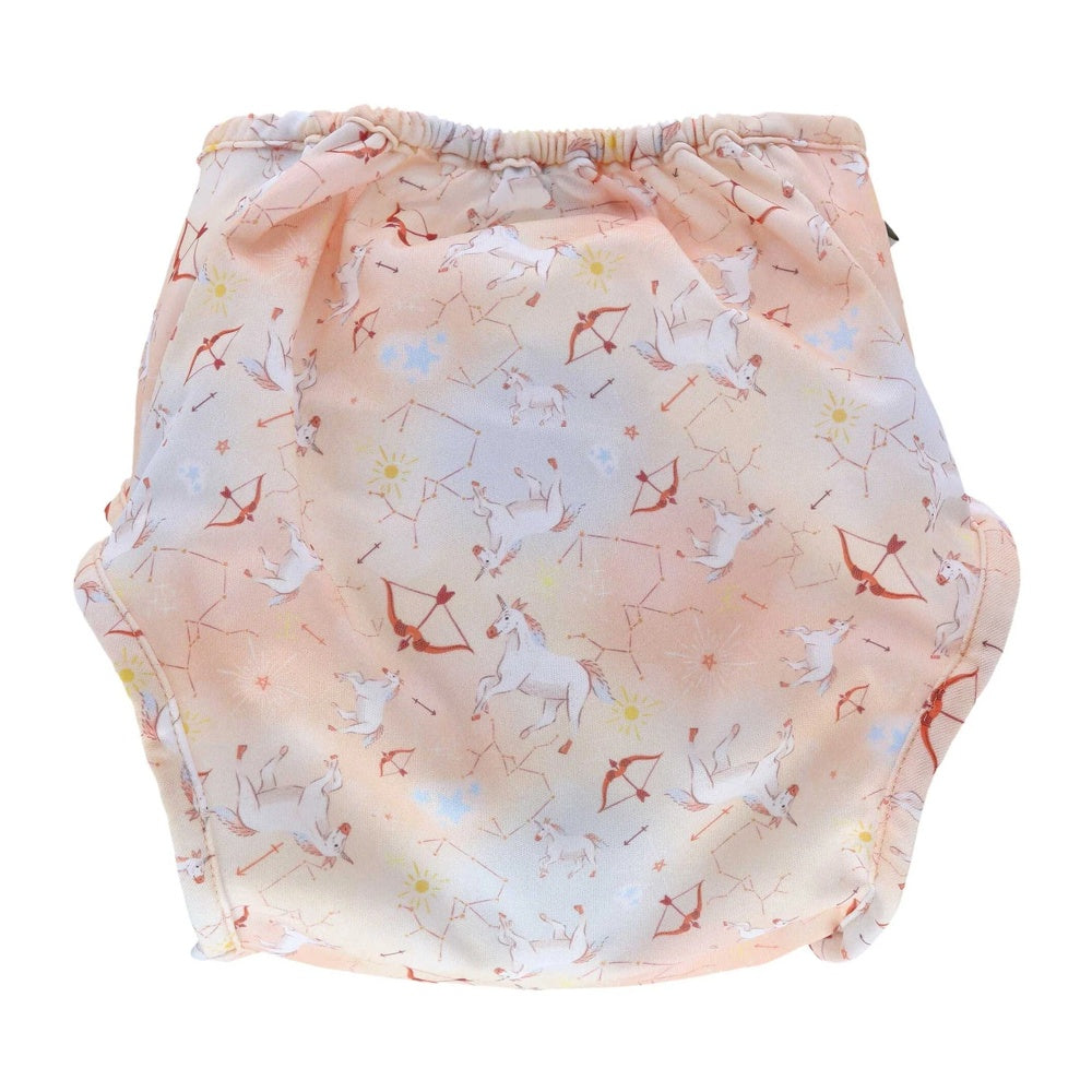 Little Lamb - Überhose (Stretchy PUL-Wrap) - Newborn für Neugeborene 3 bis ca. 9 kg