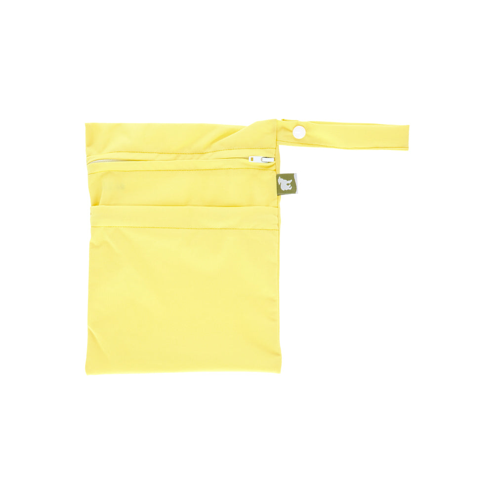 Little Lamb - Nasstasche mit Trockenfach - Wetbag mit Schlaufe - Gr. S (18x24 cm)