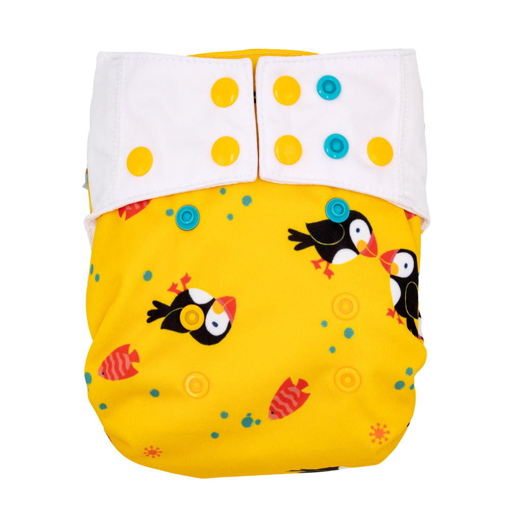 Mommy Mouse - Überhose (Newborn, One Size, XL) - Puffins