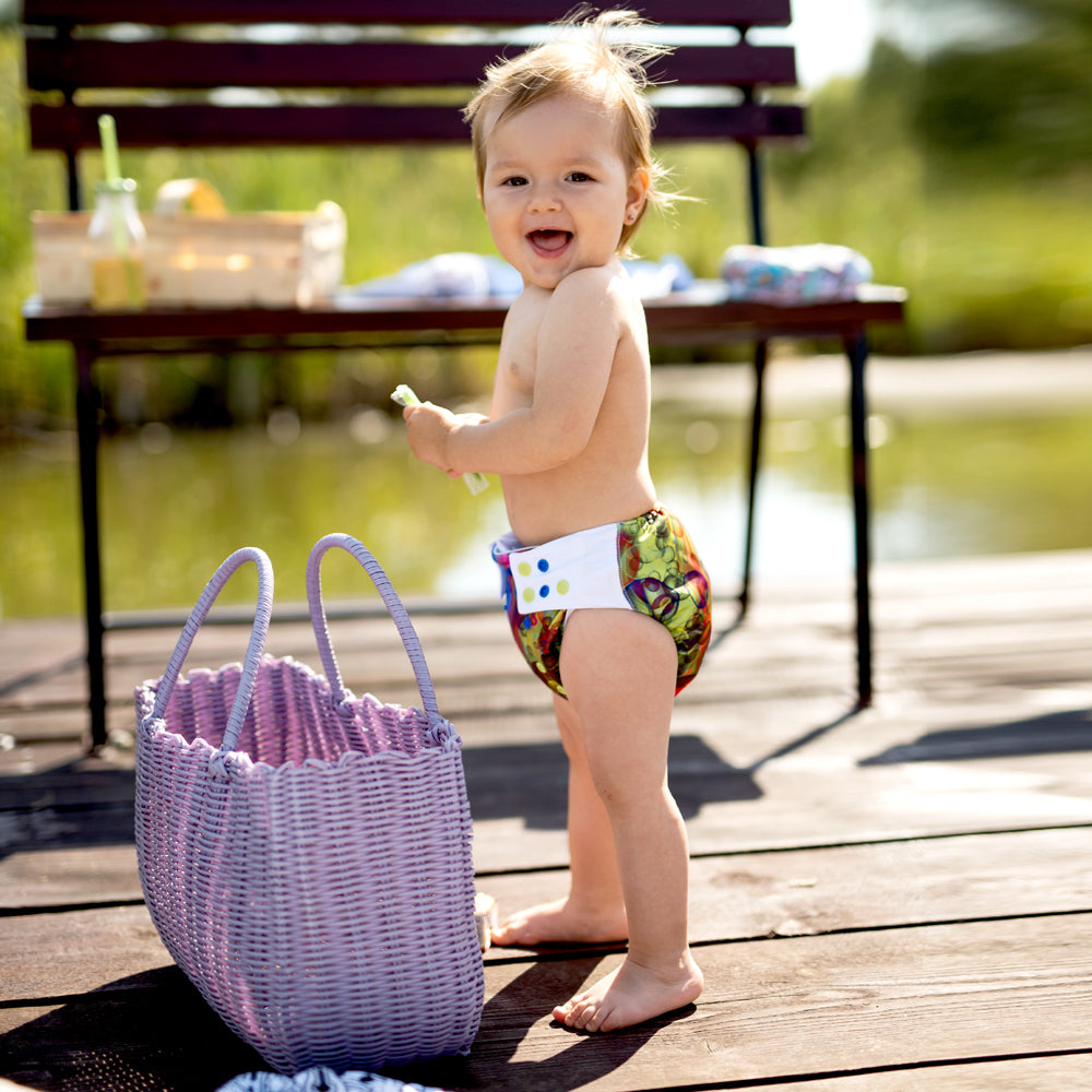 Mommy Mouse - Überhose (Newborn, One Size, XL) - Affen