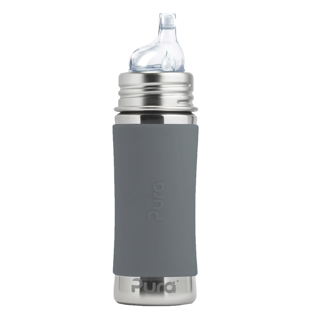 Pura Kiki Trinklernflasche - 325ml - XL Trinklernaufsatz (inkl. Schutzkappe)