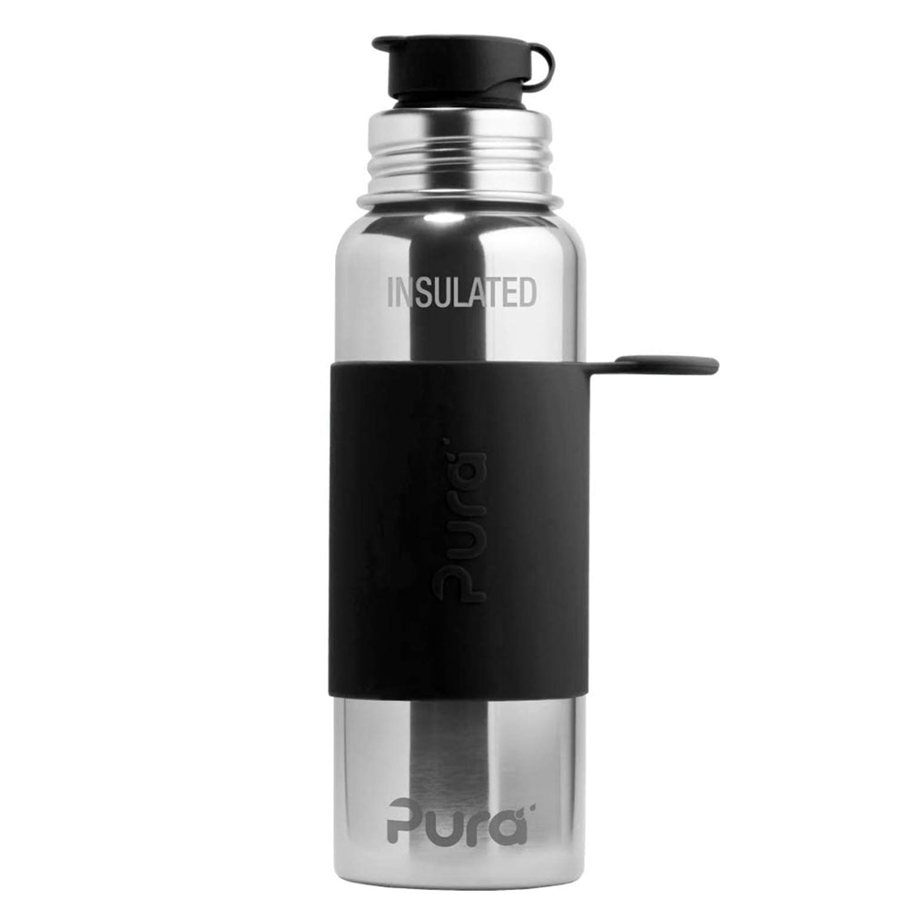 PuraSport™ ISO-Flasche 600ml - BigMouth™ Aufsatz (inkl. Silikonüberzug)