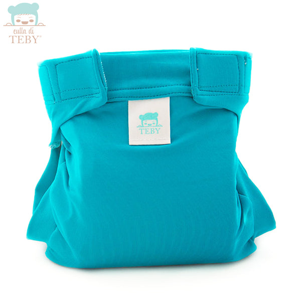 Culla di Teby - "Soft Touch" Überhose - Schwimmwindel - (EINZELN) - Blau