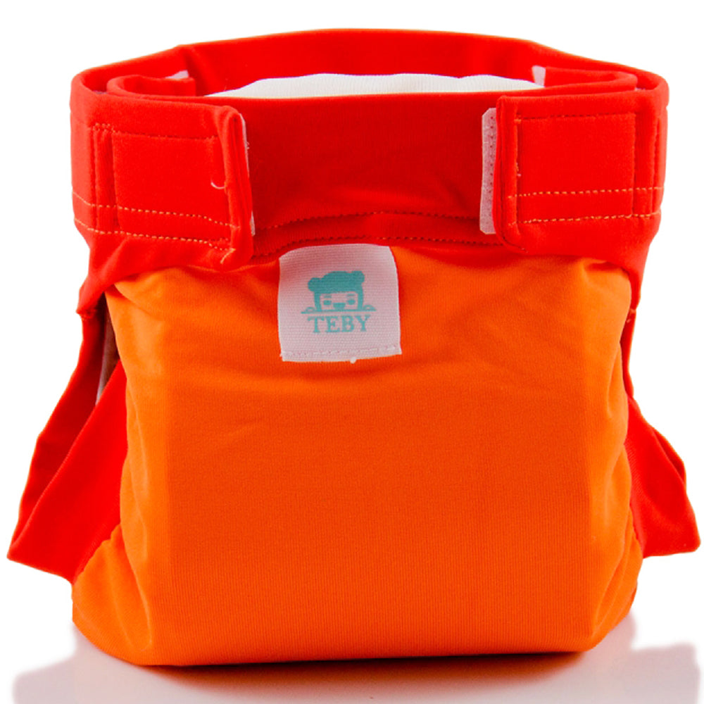 Culla di Teby - "Soft Touch" Überhose - Schwimmwindel - (EINZELN) - Orange