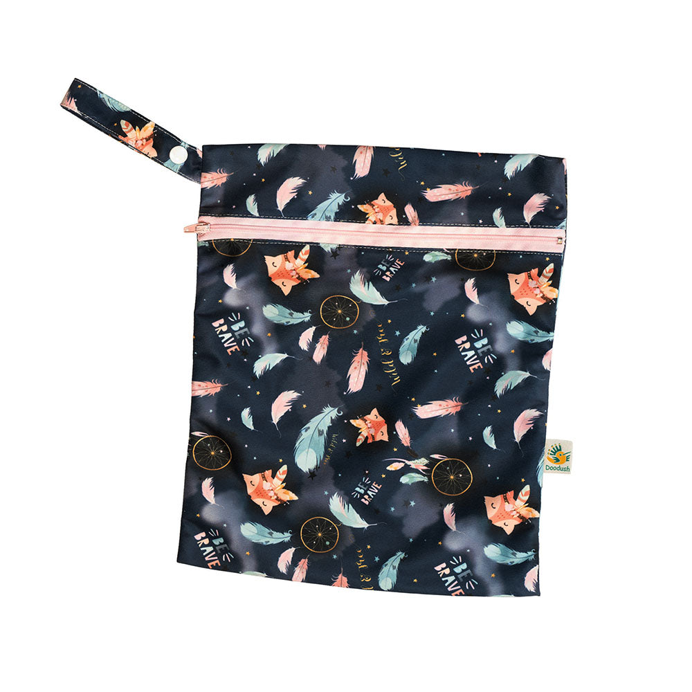 Doodush - wasserdichte Nasstasche/Wetbag mit Schlaufe - Gr. S (25x30 cm)