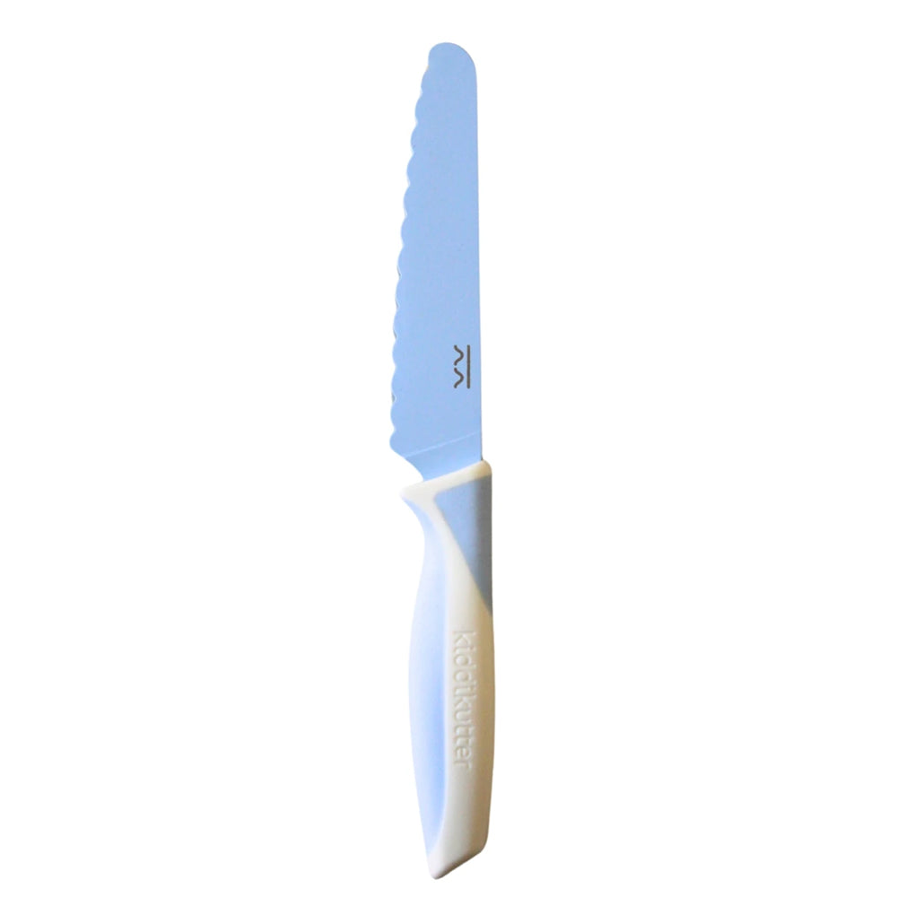 KiddiKutter - V2.0 Küchenmesser für Kinder - Kindermesser - verbesserte Version, mit breiterer und dünnerer Klinge. Zum schneiden lernen ab 3 Jahre