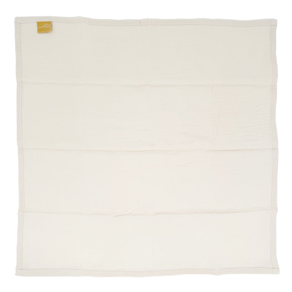 Ausgebreitete Little Clouds Mullwindel aus Baumwolle im Format 70 × 70 cm