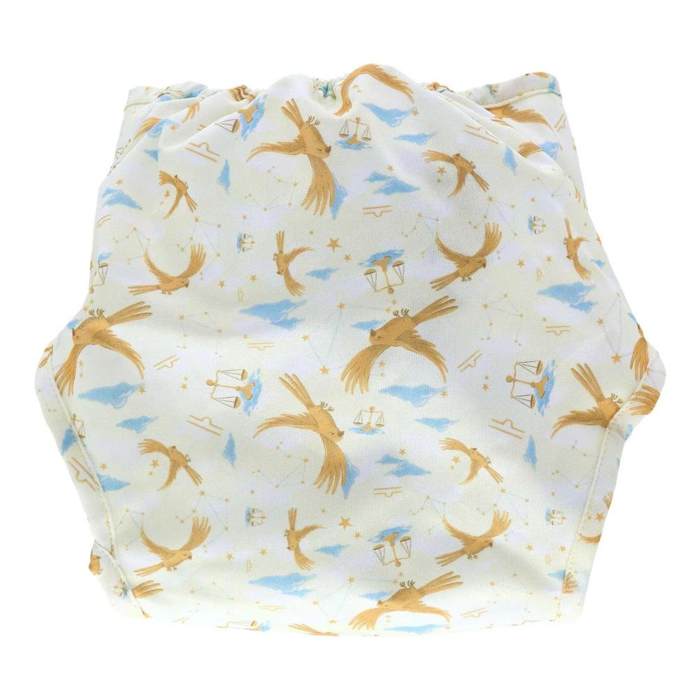 Little Lamb - Überhose (Stretchy PUL-Wrap) - One Size für Babys 9 bis ca. 17 kg