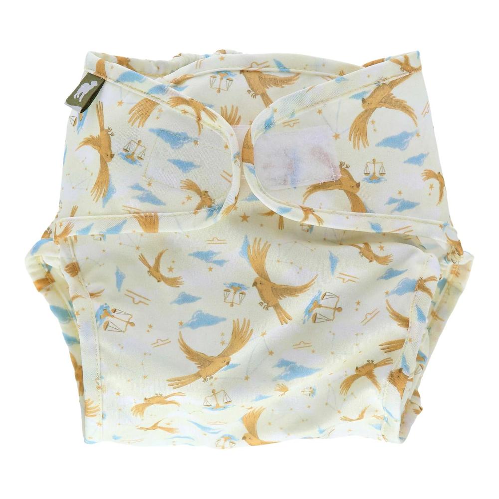 Little Lamb - Überhose (Stretchy PUL-Wrap) - One Size für Babys 9 bis ca. 17 kg