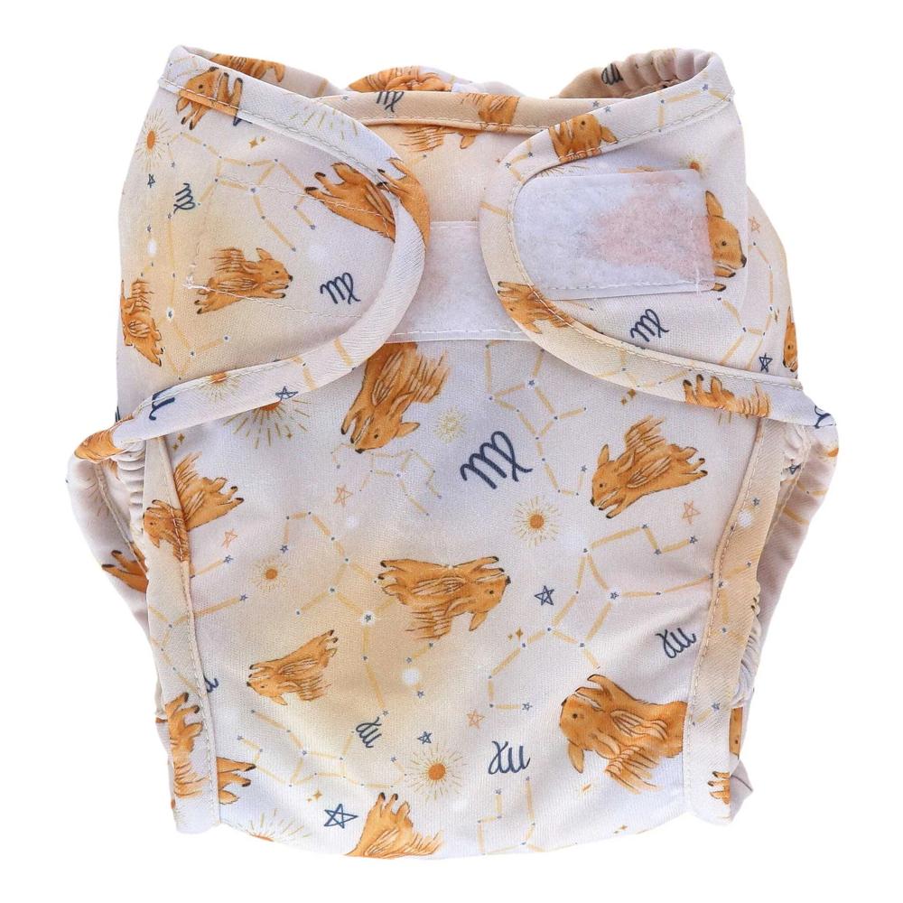 Little Lamb - Überhose (Stretchy PUL-Wrap) - One Size für Babys 9 bis ca. 17 kg