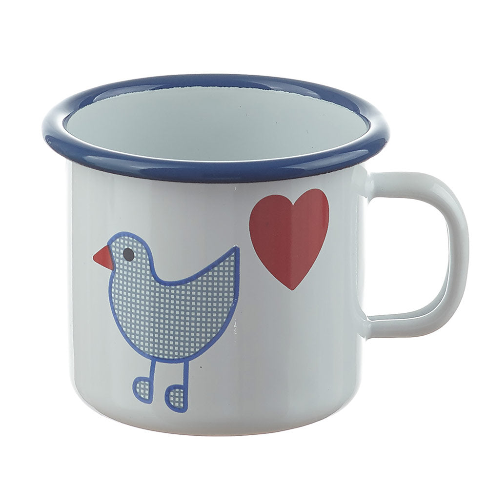Münder Email - Emaille Kinderbecher - Retro-Design - 200ml