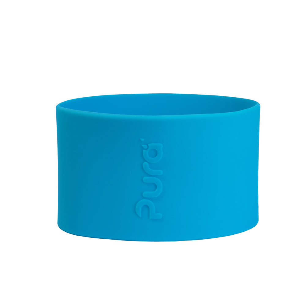 Pura Kiki Silikonüberzug (Sleeve) für 150-ml-Flaschen – im Design Blau