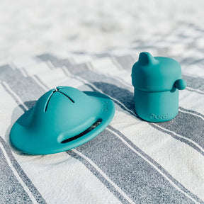PURA My-My™ Silikon Snackbox (funktionales Spielzeug) - Hergestellt aus 100% hochreinem Silikon, Made Safe zertifiziert
