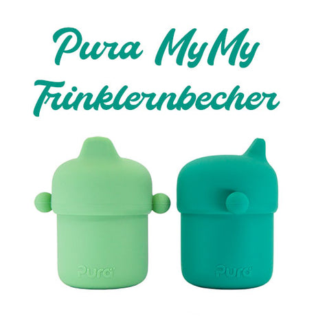 Pura - My-My™ Silikon - 150ml Trinklernbecher (100% Plastikfrei)
