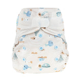 Blümchen - Eco Shell Überhose (2in1) - Klettverschluss - One Size (3-16 kg)