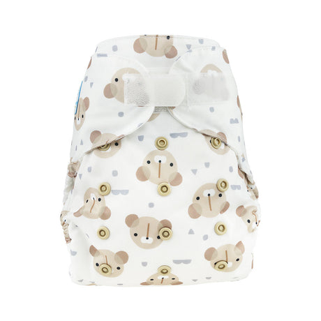 Blümchen - Eco Shell Überhose (2in1) - Klettverschluss - One Size (3-16 kg)