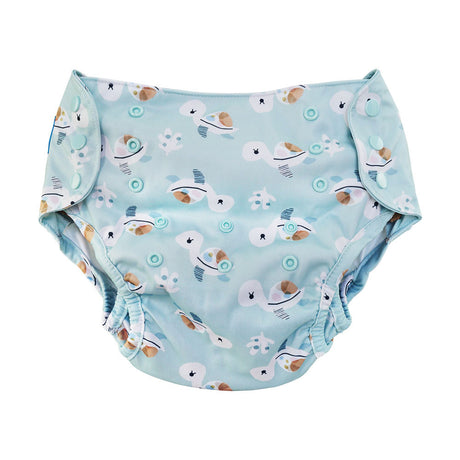 Blümchen - Eco Shell Überhose (2in1) - Druckverschluss - XL (8-25 kg)