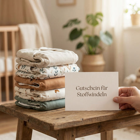 Geschenkgutschein - diibestenstoffwindeln.com – Nachhaltig Freude schenken