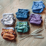 siebenKÄSEhoch - Premium Überhosen (Newborn 2,5-7 kg) - mit doppelten Beinbündchen - Die Premium Qualität die Ihr Kind verdient.