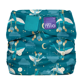 Bambino Mio - MioSolo (All-in-One) One Size Windel - Sail Away (AIO) - Günstige Stoffwindel, Windeln