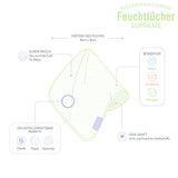 Bambino Mio - superweiche wiederverwendbare Supreme Feuchttücher (10 Stück)