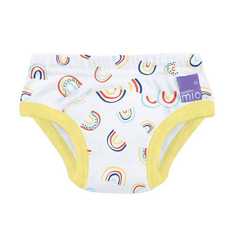 Bambino Mio - Trainers - Trainerhöschen aus Baumwolle - Rainbow Rays - (Gr. 1-3) - Töpfchenhose, Windelfrei, Toilettentraining