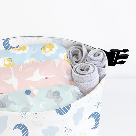 Bambino Mio - Wetbag (Windeltasche) mit Klickverschluss - Gr. S (33x20 cm)