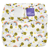 Bambino Mio - MioSolo (All-in-One) One Size Windel - Honeybee Hive - (AIO) - Günstige Stoffwindel, Windeln