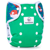 Bamboolik - DUO Überhosen - One Size (4-15 kg) - doppelte Beinbündchen - Druckverschluss