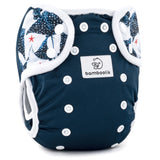 Bamboolik - DUO Überhosen - One Size (4-15 kg) - doppelte Beinbündchen - Druckverschluss
