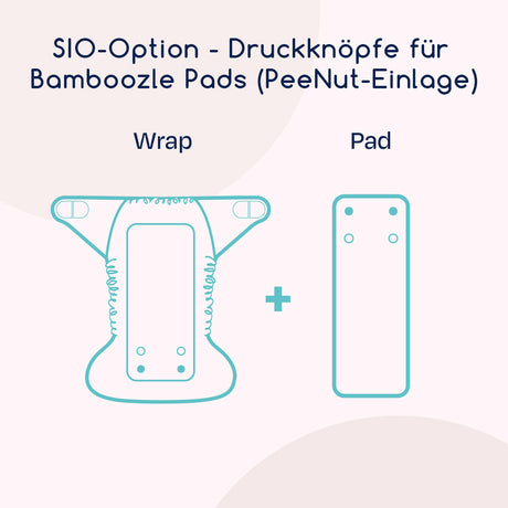 TotsBots - Bamboozle Wrap (PeeNut) Überhose AI2 - One Size (4-16 kg)