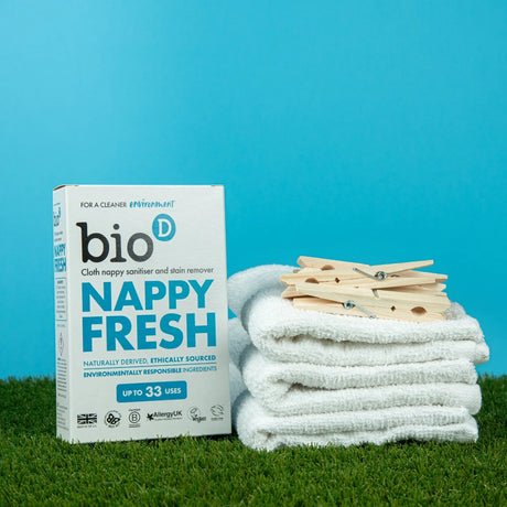 Bio-D Nappy Fresh – veganes Hygienepulver ohne Enzyme und Duftstoffe