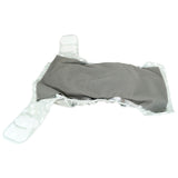 Blümchen - Stay-Dry-Bambuskohle (Charcoal) Fleece-Einlagen (5 Stück)