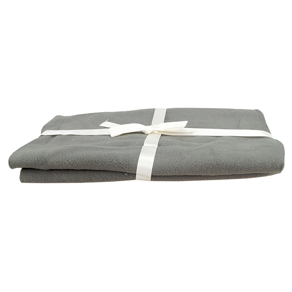 Blümchen - Stay-Dry-Bambuskohle (Charcoal) Fleece-Einlagen (5 Stück)