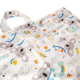 Blümchen - Hanging Nappy Pail - hängender Windelsack Gr. XL (40x66 cm)