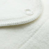 Blümchen - auslaufsichere Kuschel-Slip-Einlage (Menstruations-Binde) Bio-Baumwolle - 3 Stück