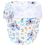 Blümchen - Stoffwindel für Kinder & Erwachsene 2in1 (Inkontinenz Windel) - Koala-Liebe