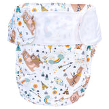 Blümchen - Stoffwindel für Kinder & Erwachsene 2in1 (Inkontinenz Windel) - Mama Bär