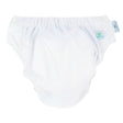 Blümchen - Kinder & Erwachsenen Stoffwindel (Inkontinenzslip mit Druckknöpfen) - Weiß