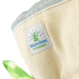 Blümchen - Prefolds (100% Bio-Baumwolle) - Birds Eye - 6 Stück
