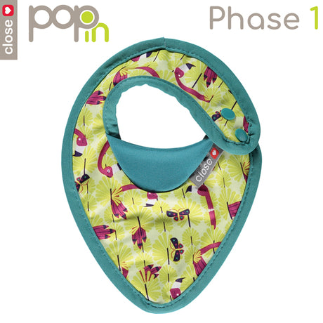 Close Pop-In - Lätzchen Flamingo (Lala & Bugsy) - Phase 1