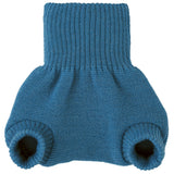 Disana - Wollüberhose (doppelt gestrickt) - Taubenblau. Disana Wollüberhosen sind ein echtes Qualitätsprodukt. Made in Germany.